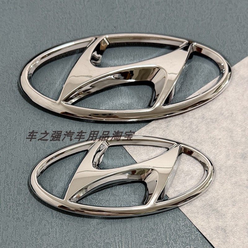 现代劳恩斯酷派车标改装H车标