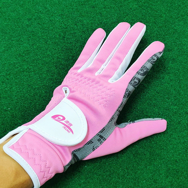 冬季保暖高尔夫手套女士双手加长