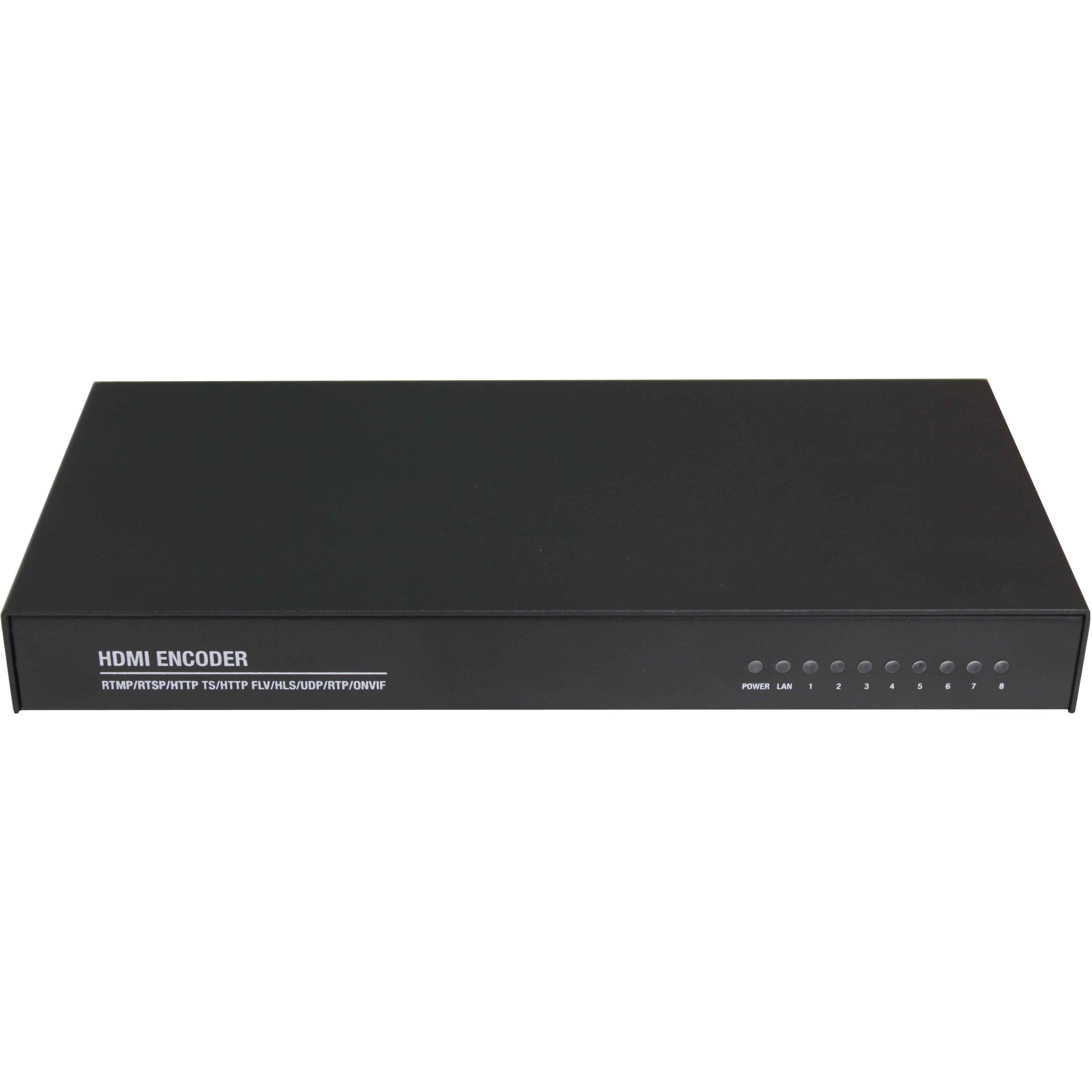 全新8路hdmi高清视频编码器rtsp udp rtmp网络直播推流iptv监控接