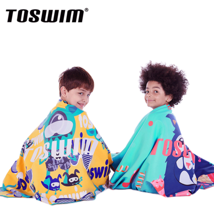TOSWIM拓胜速干游泳毛巾吸水巾浴巾沙滩毛巾可爱时尚运动洗澡浴巾