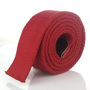 腰带自动扣无头帆布皮带男士带身无扣裤带不带头宽3.8cm 厚约4mm