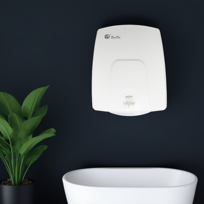 信达干手器自动烘手器餐厅酒店家用烘手机轻便型小空间快干型