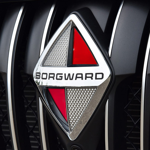 宝沃专用车标贴滴胶贴