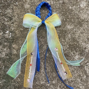 zeenunew李海海林景云海景房应援物料周边丝带定制印字可伸缩手环