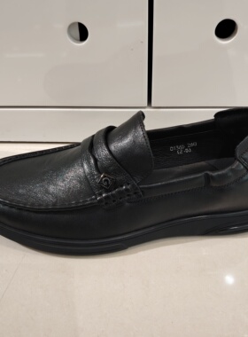 男式真皮乐福鞋01365牛皮一脚蹬软底软面里外真皮2026年春秋款