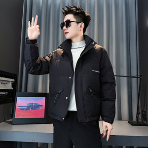 CF86-P148 控198 社会小伙店主风棉衣外套潮流棉服男 绿图片