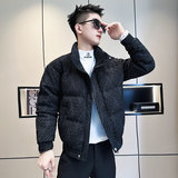 CF90-P138控178社会小伙立领棉衣外套潮流棉服男白1，男装棉衣，电商A343
