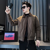 CF137-P138控178社会小伙店主风棉衣外套潮流棉服男卡其，男装棉衣，电商A343