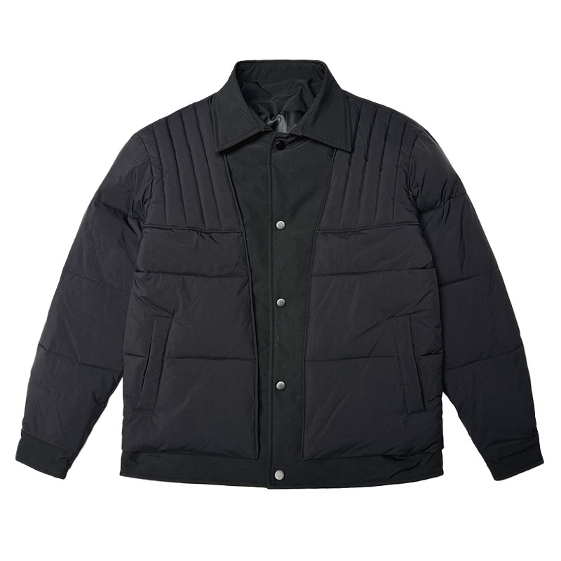 CF130-P138控178社会小伙店主风棉衣外套潮流棉服男黑1,男装棉衣,电商A343