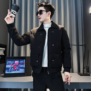 CF135-P138 控178 社会小伙店主风棉衣外套潮流棉服男 咖1图片