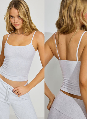 Morningoolala Cotton Sleek Scoop Cami Top 加拿大棉质吊带背心
