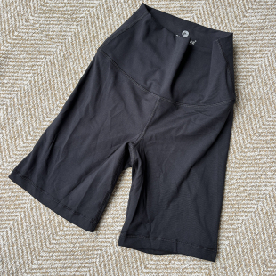 shorts健身弹力四分打底裤 Morningoolala 美国专业瑜伽高腰Biker
