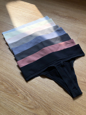 丁字裤女内裤好穿中腰