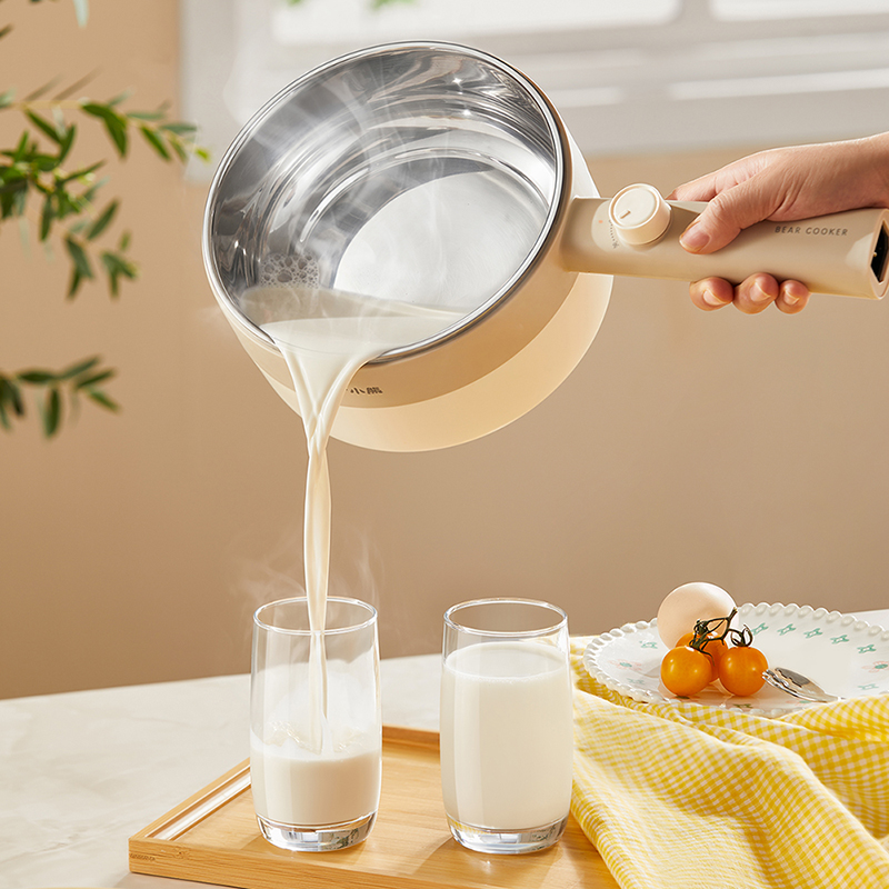 小熊电煮锅304不锈钢小型电锅多功能家用一体锅蒸锅泡面电热火锅