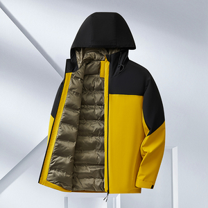 男女冲锋衣棉服外套男士秋冬加厚户外棉衣男服保暖夹克8828P75,男装棉衣,星座1010A-1