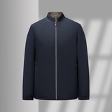 商务夹克男秋冬季加厚立领棉衣外套防寒棉服含羊毛填充25886P75，男装棉衣，星座1010A-1