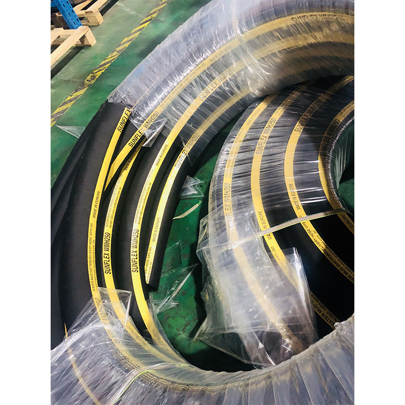 盾构机膨润土泥浆污水钢丝橡胶管