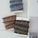 小香风金线织带优质出口服装 3cm马海毛流苏花边 辅料 New Winter