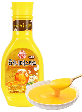 韩国原装进口蜂蜜芥末酱比萨