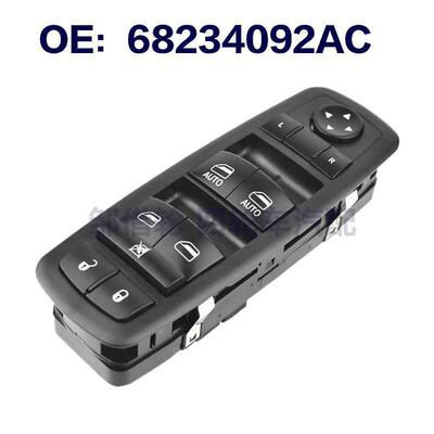 68234092AC适用道奇克莱斯勒汽车玻璃升降控制按钮电动车窗总开关