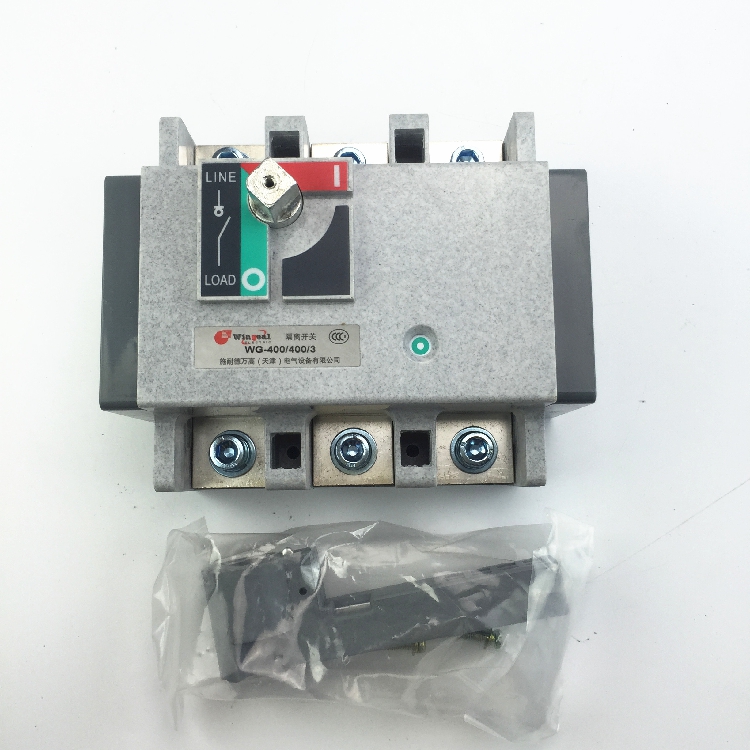 施耐德万高SG1 WG-400A/315A/3W 3P三极 350A负荷隔离开关 柜内外