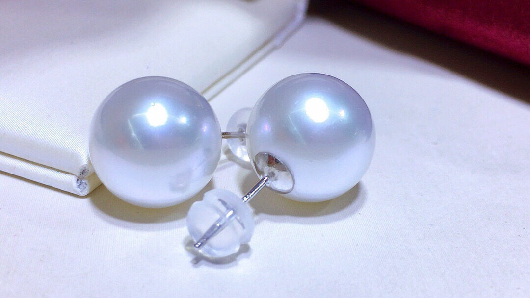 澳白耳钉13-14mm几乎无暇高品质,珠宝/钻石/翡翠,耳饰,淘宝优惠券,粉丝福利购,淘宝优惠卷