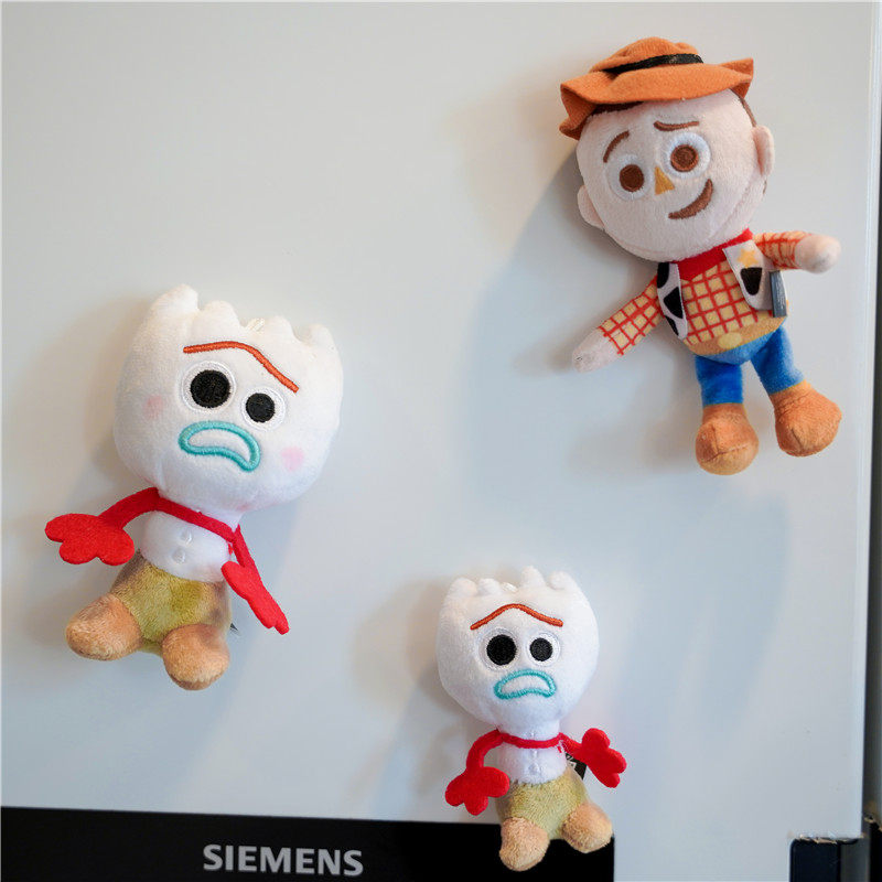 CARTOON PLUSH TOY FRIDGE MAGNET CREATIVE CUTE AMERICAN MAGNETIC PERSONALITY THREE-DIMENSIONAL MAGNETIC STICKER WHITEBOARD STICKER MAGNET STONE