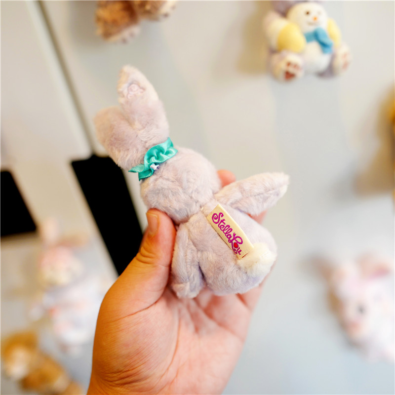 CARTOON PLUSH FRIDGE MAGNET PERSONALITY BUNNY MAGNET MAGNETIC CREATIVE CUTE TOY DOLL MAGNET MAGNET