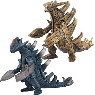 古兰特王大号软胶怪兽玩偶具五帝王狂暴哥斯拉黄金雷德王泰兰特男