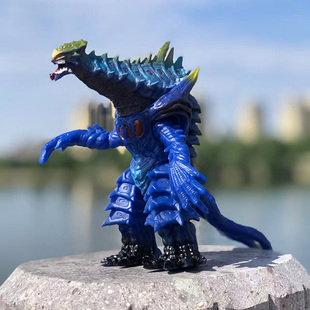 大号软胶怪兽帝诺佐鲁加佐特加库玛古墩猛斯王五帝王阿斯特隆玩具