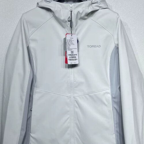 探路者女春夏连帽修身登山外套