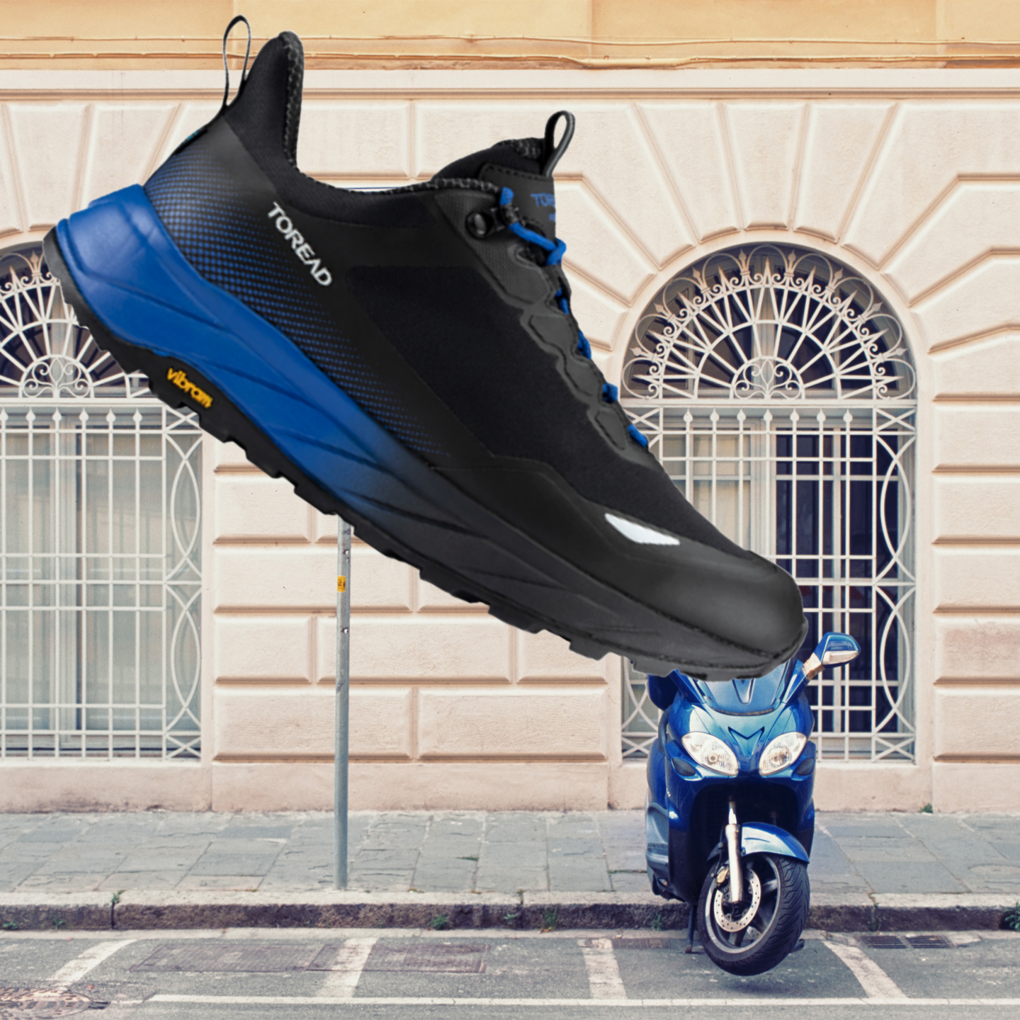 实体店正品】探路者情侣鞋春夏户外新款男鞋TIEF防水徒步鞋女鞋