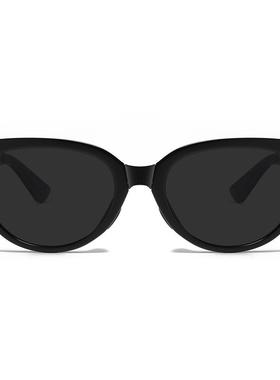 珍视光学超轻猫眼折叠防晒墨镜男女新款偏光防紫外