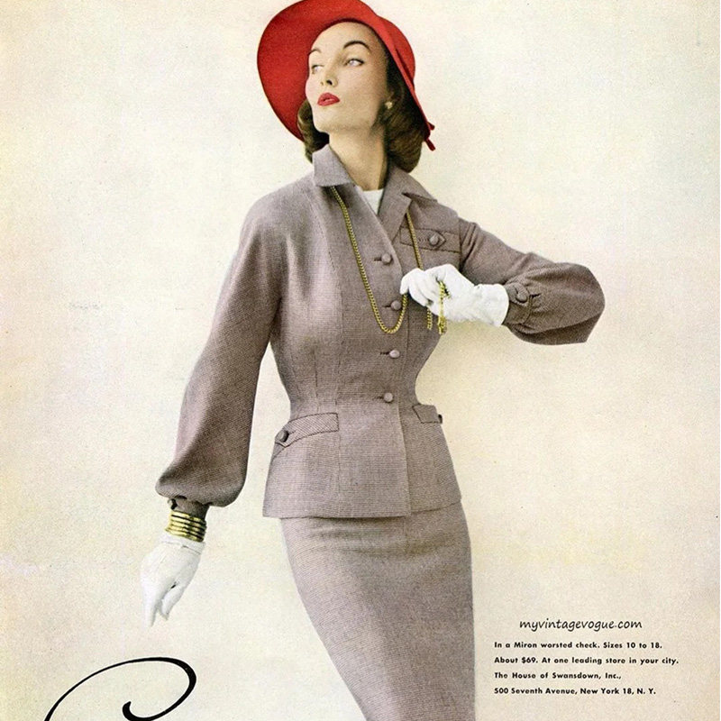 高级定制英伦老钱风灰色羊毛西装套装裙女修身显瘦气质优雅端庄秋