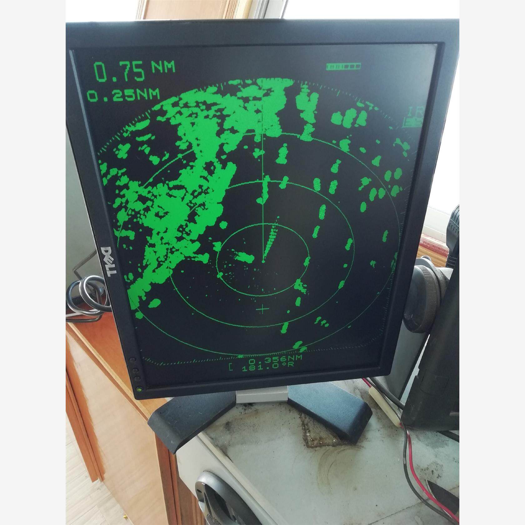 改装  雷达显像管改液晶  屏幕 19寸    带调光旋钮