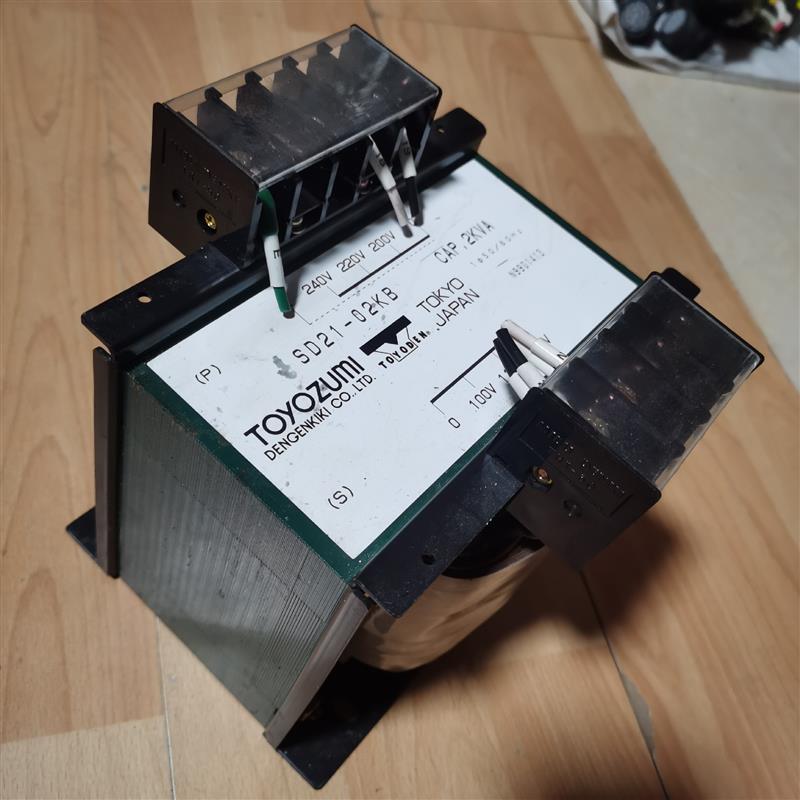 精品成色丰澄2000w隔离变压器,实物照片,所见及所得.