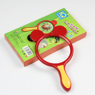 大号放大镜 凸透镜聚光点火柴 儿童早教光学实验仪器 小学生科学科普实验用品 玻璃三棱镜含支架七彩阳光