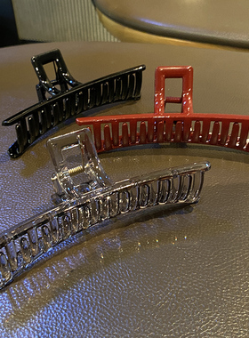 巨能抓韩国T字简约发饰后脑勺抓夹高级百搭鲨鱼发夹子气质爪力大