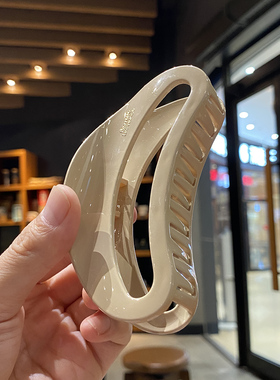 新款抓夹大号鲨鱼夹发夹质感气质百搭女2025后脑勺盘发高级感头饰