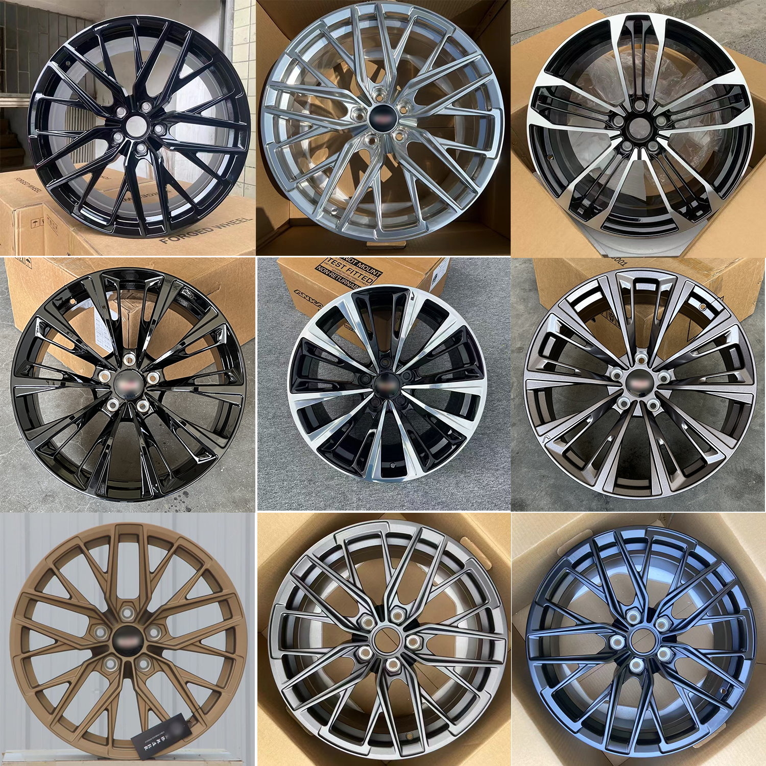 适用于凯迪拉克CT5-V锻造轮毂20寸18寸19寸CT4 ATS CT6 XT5改装款