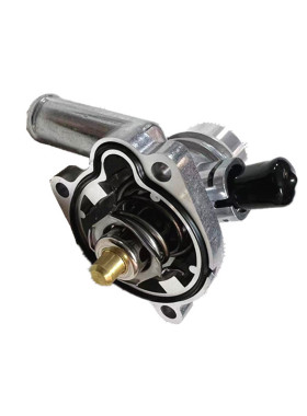 适用13-18款别克昂科拉节温器冷却液电子节温器总成55593034铝款