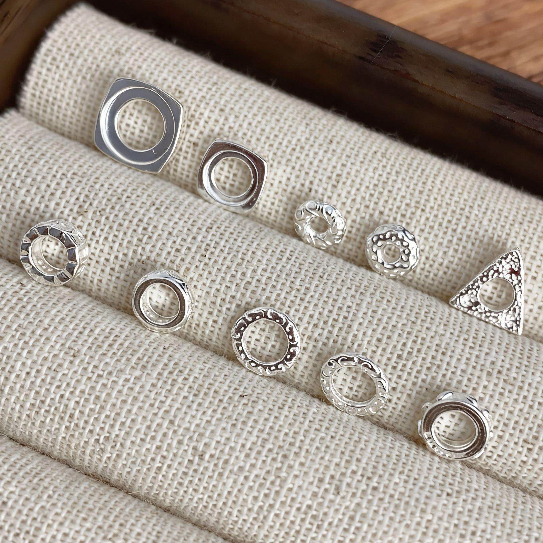 S999足银盘缠隔珠隔片DIY银饰配件手串项链隔片盘缠多圈配件,饰品/流行首饰/时尚饰品新,银饰配件,淘宝优惠券,粉丝福利购,淘宝优惠卷