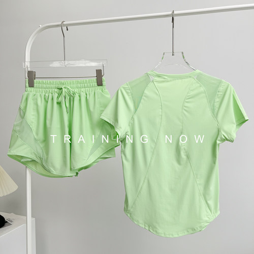 高级感运动套装女夏季宽松透气