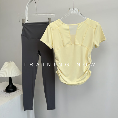 瑜伽服套装女高级感修身显瘦