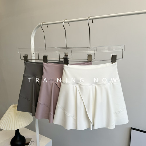 运动网球半身裙女夏2026新款