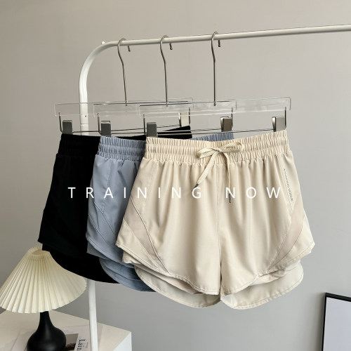 运动短裤女夏季宽松速干透气