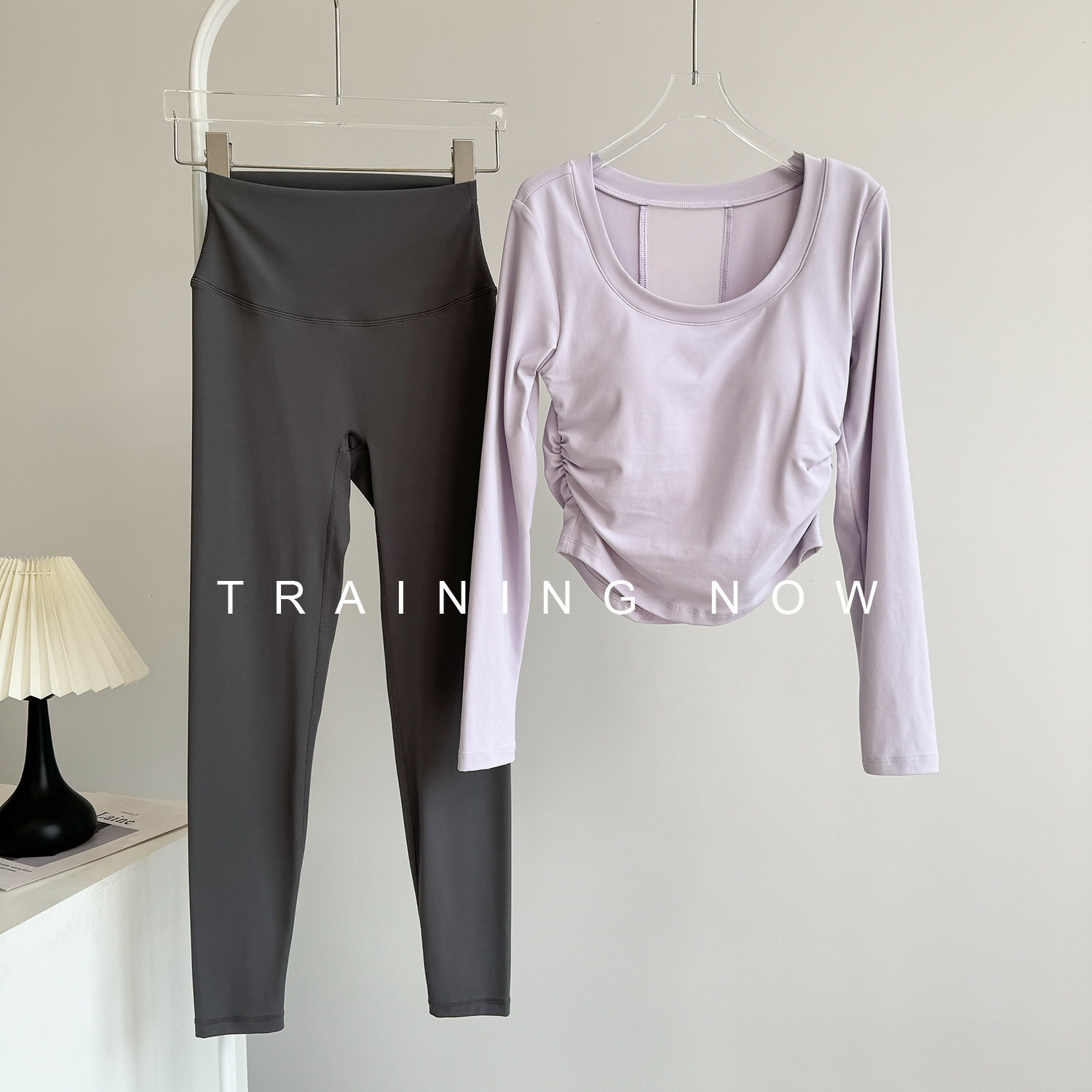 运动健身套装女2025新款秋冬高级感绝美瑜伽服普拉提训练上衣长袖,运动服/休闲服装,运动套装,淘宝优惠券,粉丝福利购,淘宝优惠卷