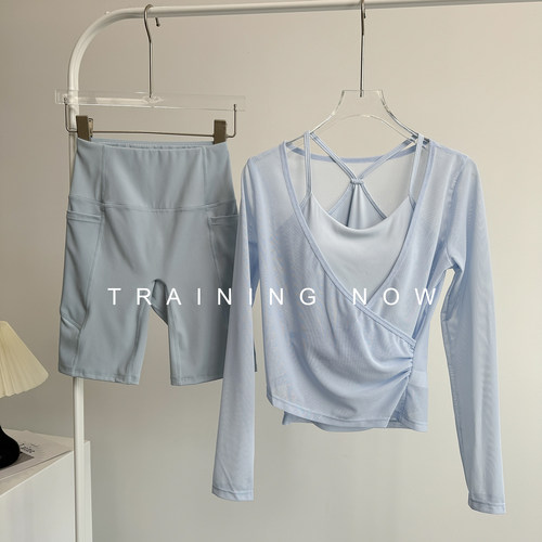 瑜伽服套装女2026新款修身普拉提