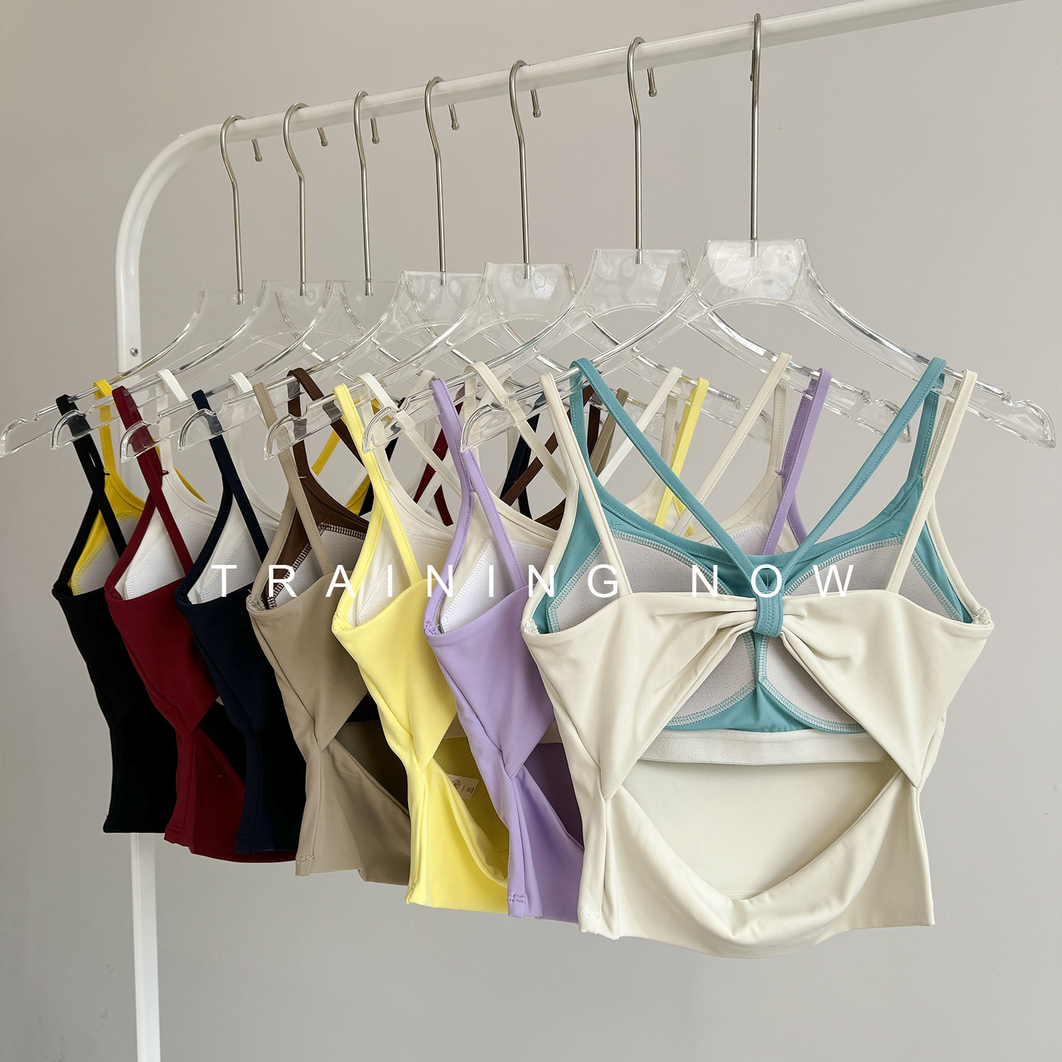 高级感瑜伽背心女可外穿普拉提带胸垫内衣秋冬运动健身美背上衣,运动服/休闲服装,运动文胸,淘宝优惠券,粉丝福利购,淘宝优惠卷