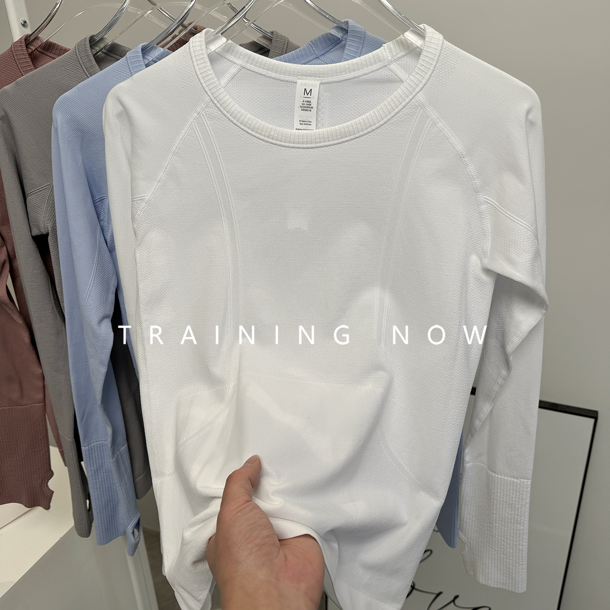 lulu瑜伽服长袖女显瘦速干运动服